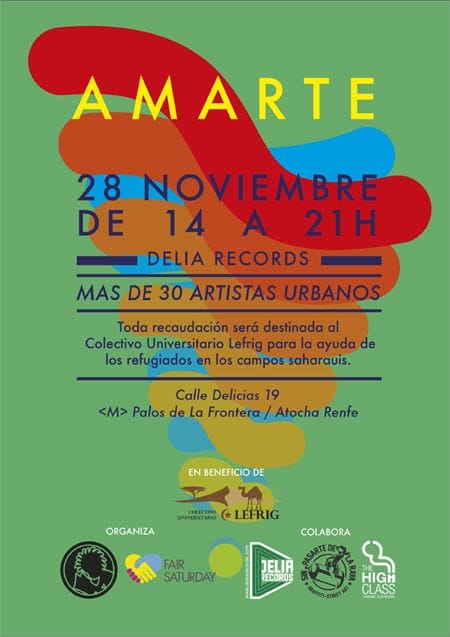 AMARTE [Exposión] Más de 30 artistas urbanos
