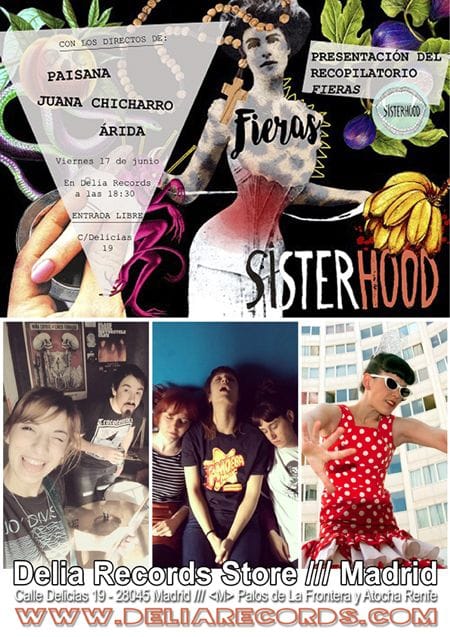 Presentación del recopilatorio "Fieras" de Ruido Sisterhood con conciertos gratuitos
