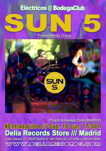Eléctricos @ BodegaClub /// Sun 5 (MADRID)