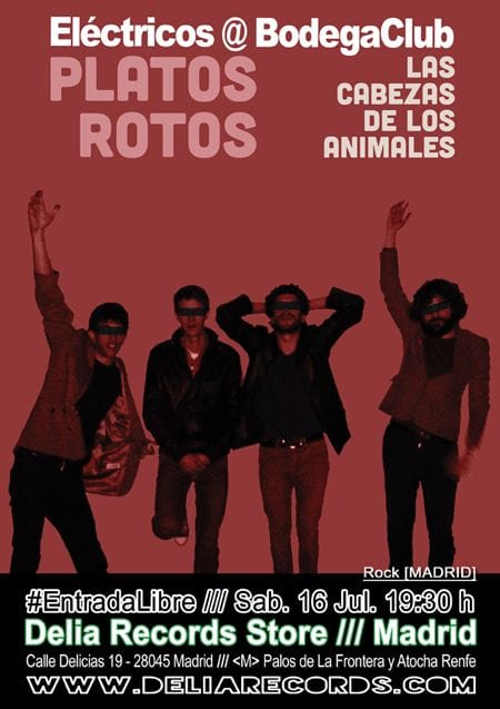 Eléctricos @ BodegaClub /// Platos Rotos (MADRID)