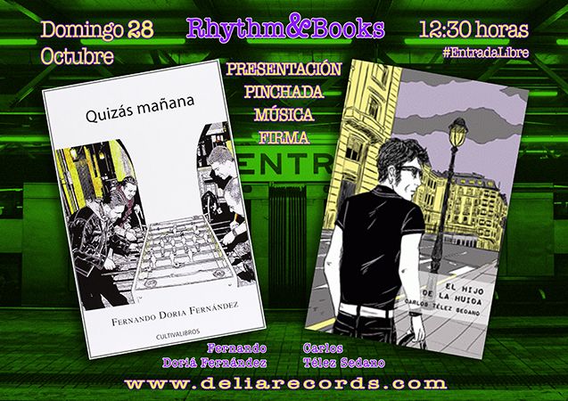 Rhytm&Books @ BodegaClub: Karlos Télez & Fernando Doriá