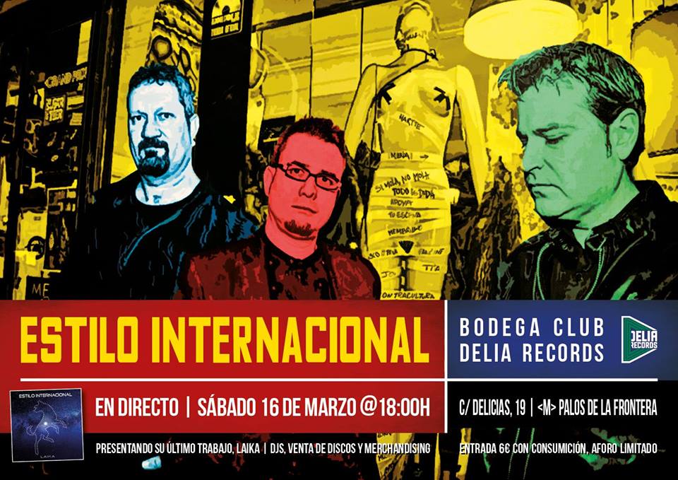 Estilo Internacional en directo en Delia Records