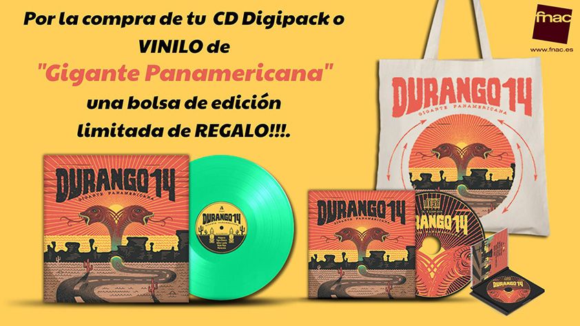 Pre-Escucha de "Panamericana" Nuevo Album de DURANGO 14