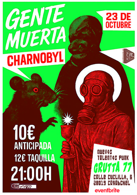 Nuevos Talentos: GENTE MUERTA * CHARNOBYL [Madrid @ Gruta //]